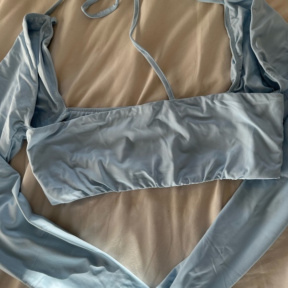 Babyboo Fashion Lucianna Top - Baby Blue size Small - Picture 7 of 7